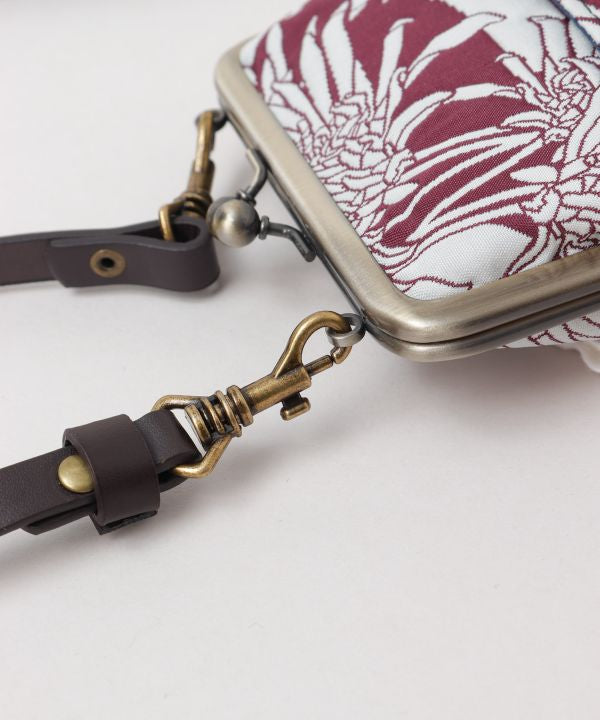 KAEI - Fukure-Ori Floral GAMAGUCHI Shoulder Bag