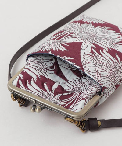 KAEI - Fukure-Ori Floral GAMAGUCHI Shoulder Bag