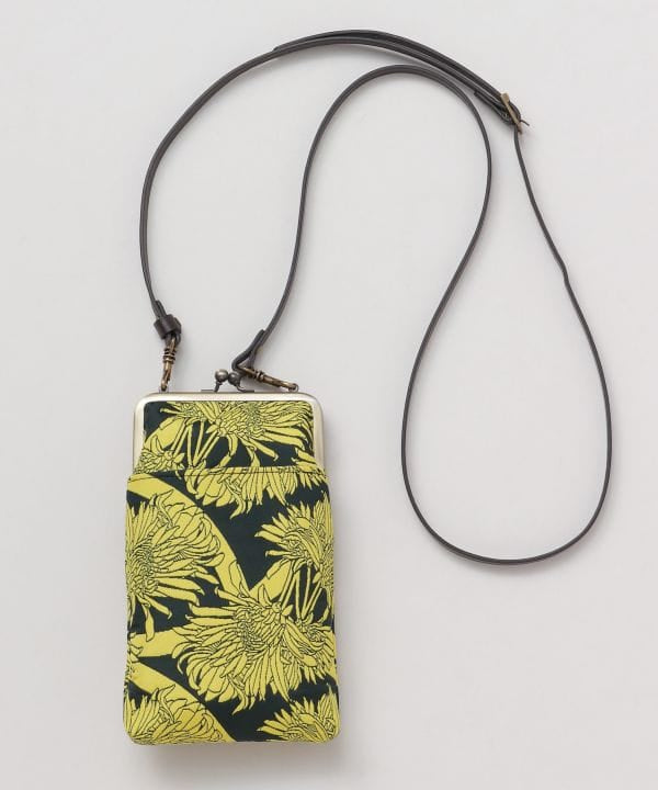 KAEI - Fukure-Ori Floral GAMAGUCHI Shoulder Bag