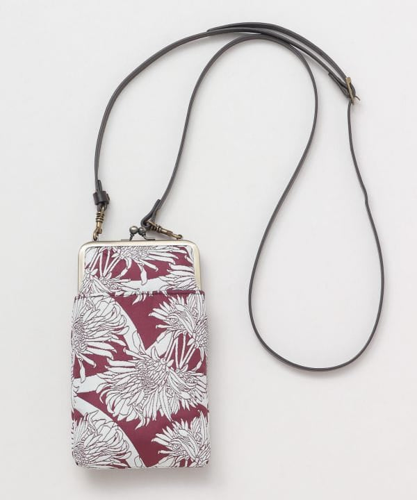 KAEI - Fukure-Ori Floral GAMAGUCHI Shoulder Bag