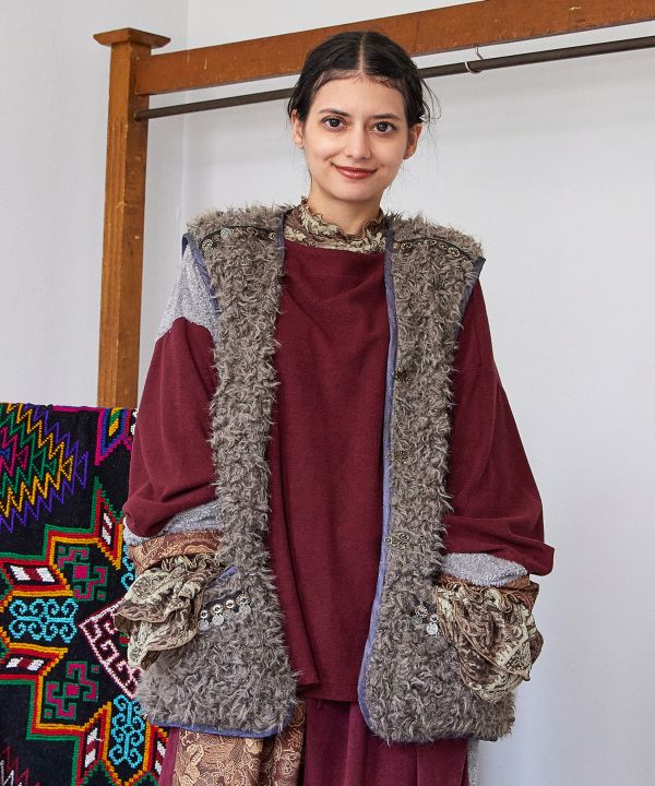 Nomad Faux Fur Vest