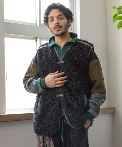 Men's Nomad Faux Fur Vest