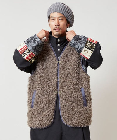 Men's Nomad Faux Fur Vest
