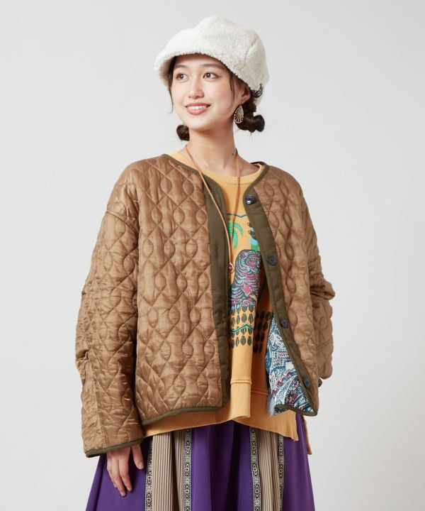 Silk Road Quilted Liner Jacket