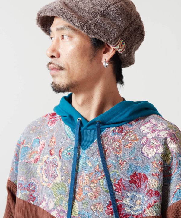 Men's Patchwork Hoodie