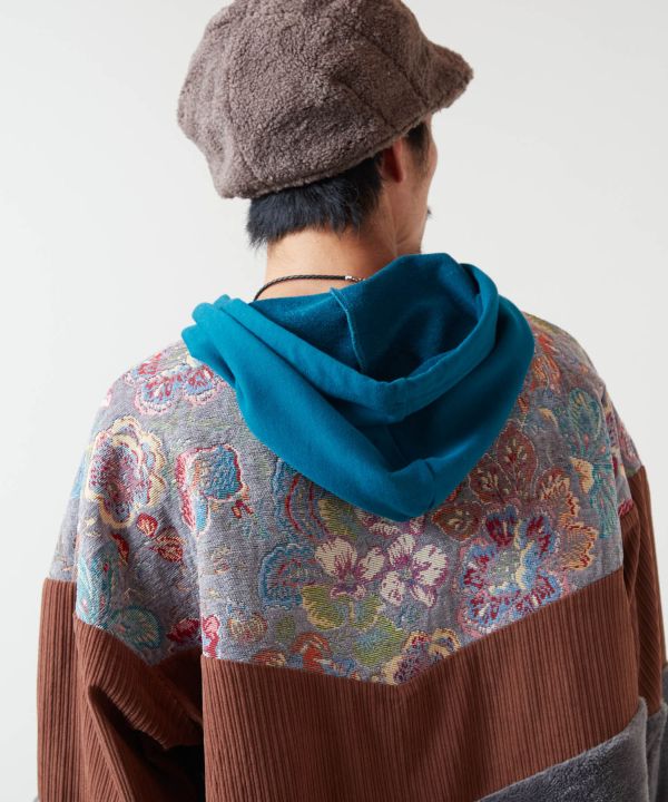 Men's Patchwork Hoodie