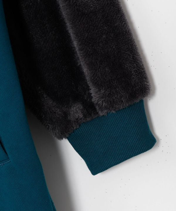 Men's Patchwork Zip Up Hoodie