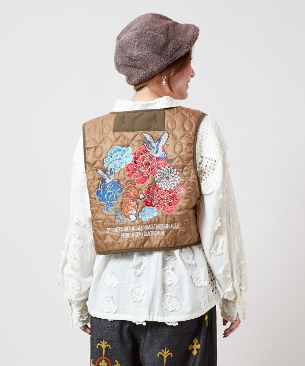 Silk Road Quilted Liner Vest