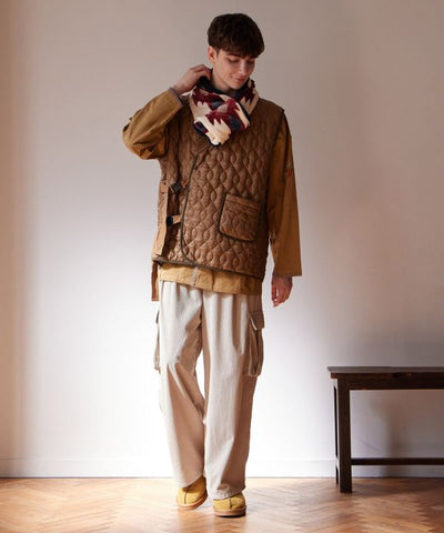 Silk Road Quilted Liner Vest for Men