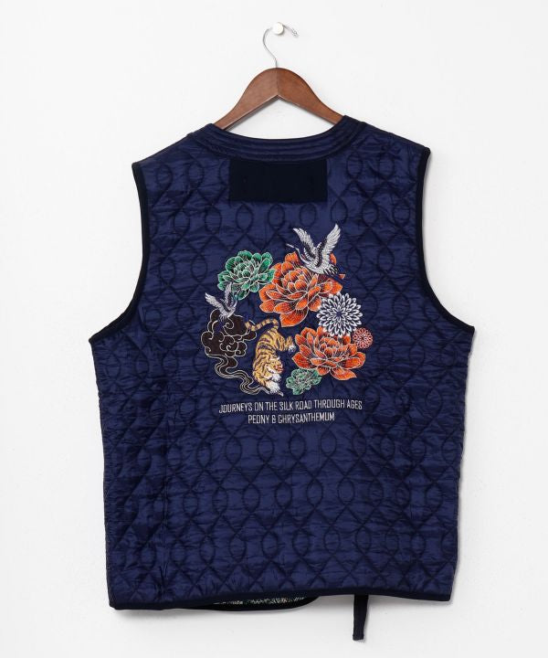 Silk Road Quilted Liner Vest for Men