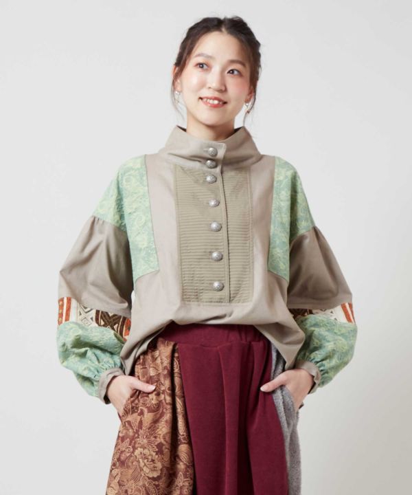 Atasan Tampalan Gabungan Etnik