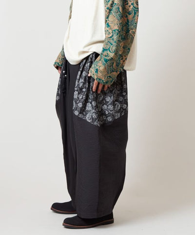 Ethnic Fusion Patchwork Pants for Men