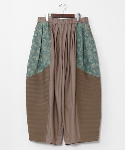 Ethnic Fusion Patchwork Pants for Men