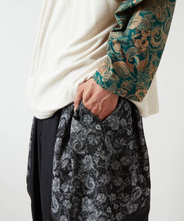 Ethnic Fusion Patchwork Pants for Men