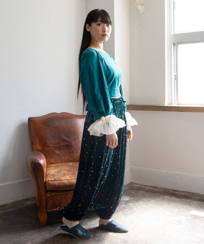 Stary Velor Harem Pants