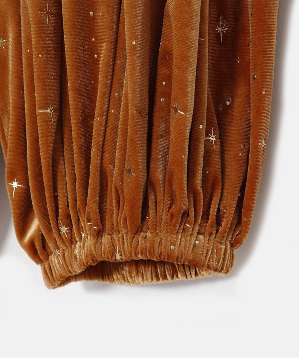 Stary Velor Harem Pants