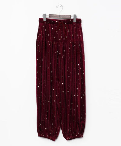 Stary Velor Harem Pants