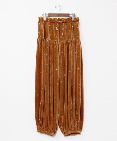 Stary Velor Harem Pants