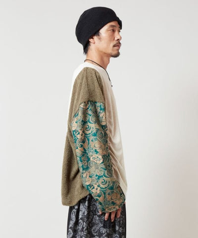 Floral Patchwork Top for Men