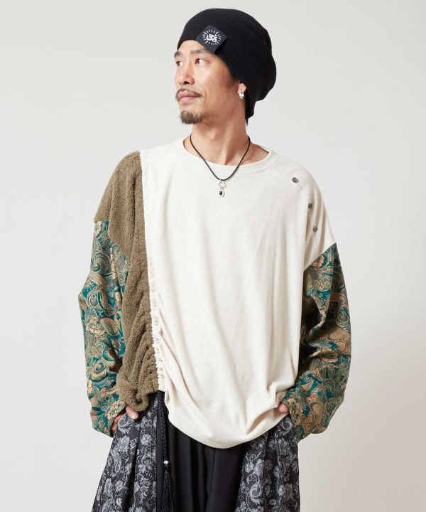 Floral Patchwork Top for Men