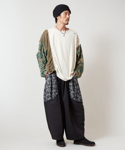 Floral Patchwork Top for Men