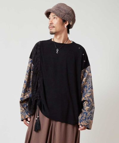 Floral Patchwork Top for Men