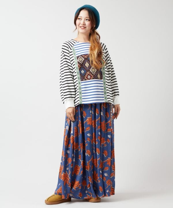 Striped Patchwork Top