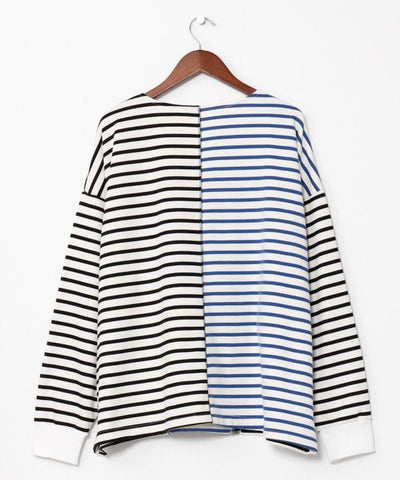 Striped Patchwork Top for Men