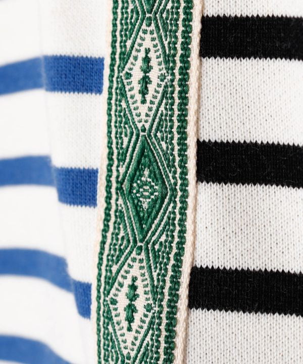 Striped Patchwork Top for Men