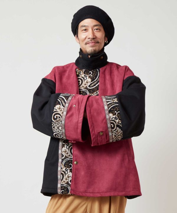 Men's Patchwork Bohemian Jacket