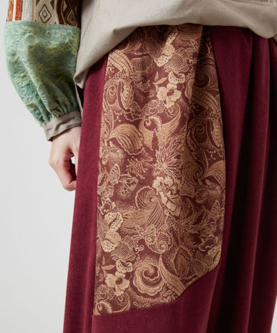 Floral Patchwork Pants