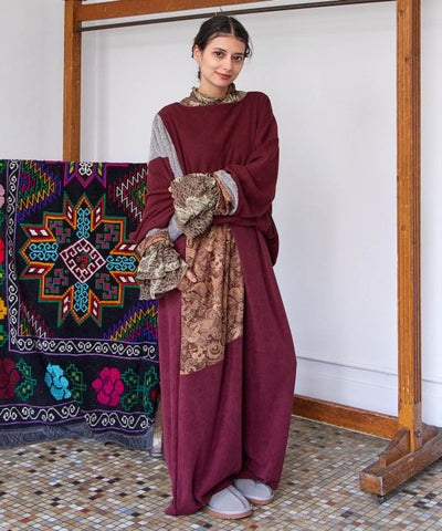 Floral Patchwork Pants