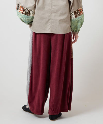 Floral Patchwork Pants