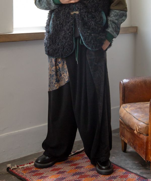 Floral Patchwork Pants for Men