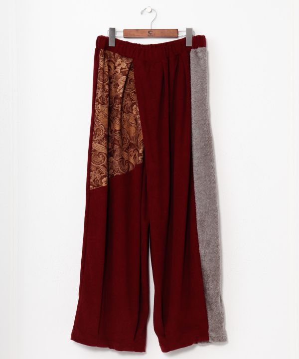 Floral Patchwork Pants for Men