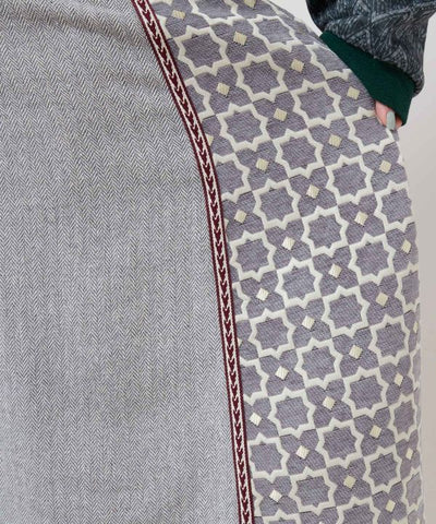 Faux Fur Patchwork Skirt