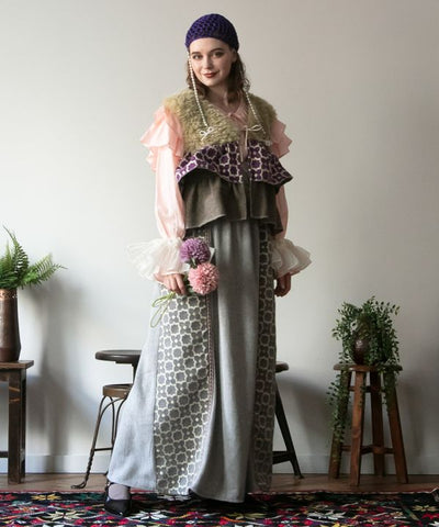 Faux Fur Patchwork Vest