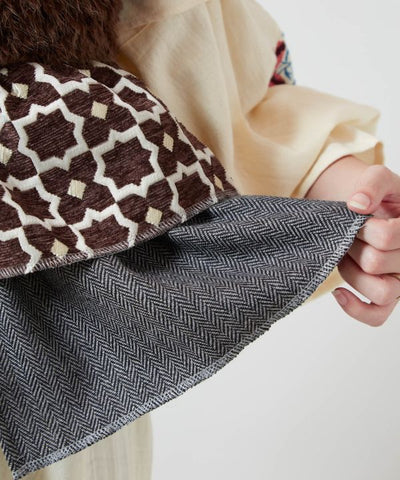 Faux Fur Patchwork Vest