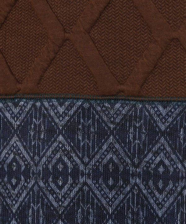 Men's Patchwork Half Zip Pullover