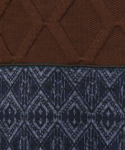 Men's Patchwork Half Zip Pullover