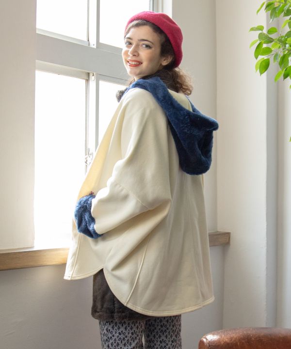 Patchwork Hoodie Jacket