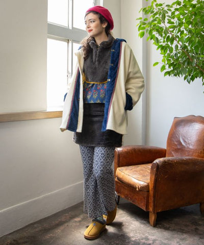 Patchwork Hoodie Jacket