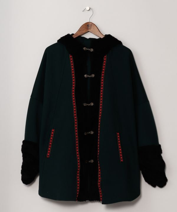 Patchwork Hoodie Jacket