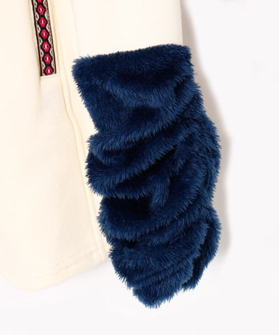 Patchwork Hoodie Jacket