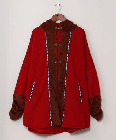 Patchwork Hoodie Jacket