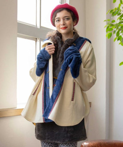 Patchwork Hoodie Jacket