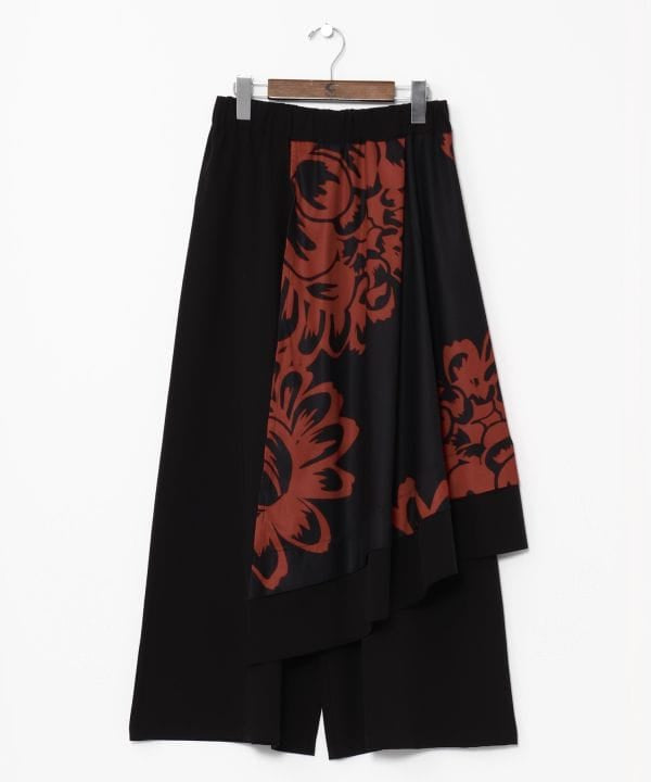 Layered Style Wide Pants