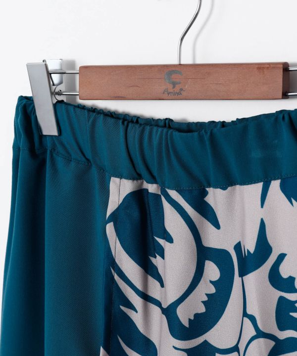 Layered Style Wide Pants