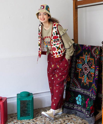 荷葉邊袖運動衫