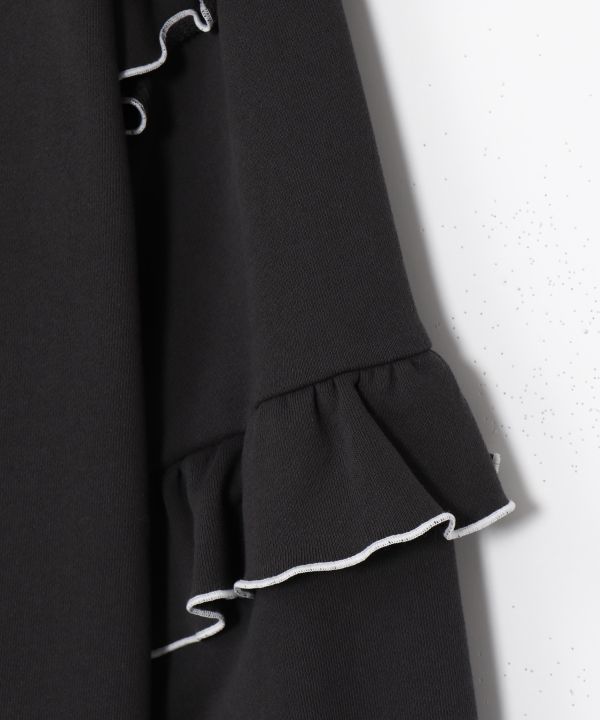 荷葉邊袖運動衫